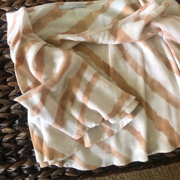 Indah Golden Zebra top, worn once and dry cleaned - Picture 2 of 2